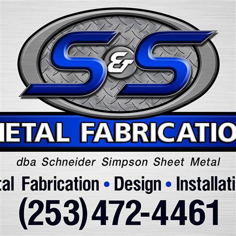 s and s metal fabrication|schneider simpson metal tacoma.